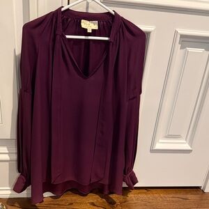Deep Purple Blouse